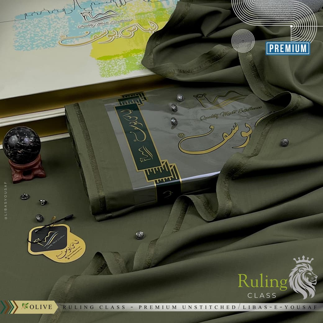 Libas-E-Yousaf Unstitched 4 Season Wash'n Wear
