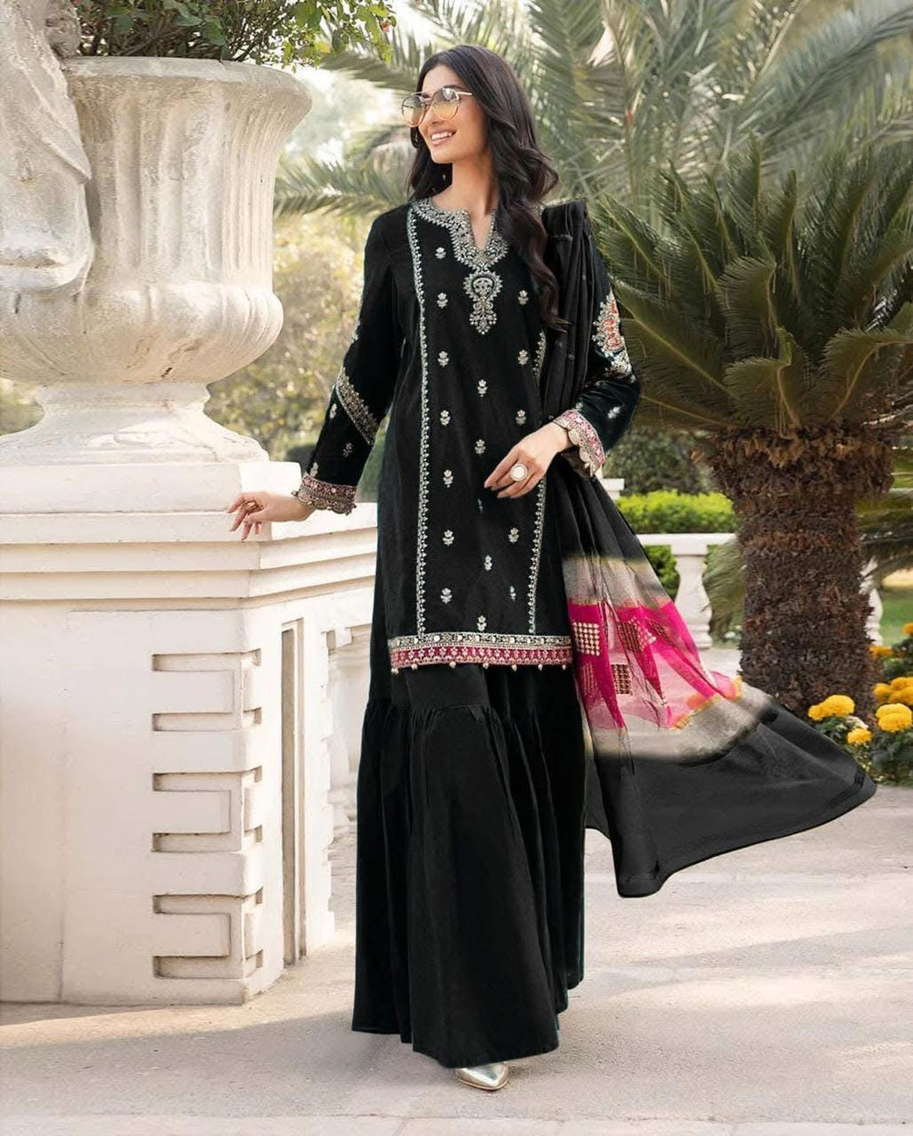 MARIA.B 3pc Embroidered Lawn Suit