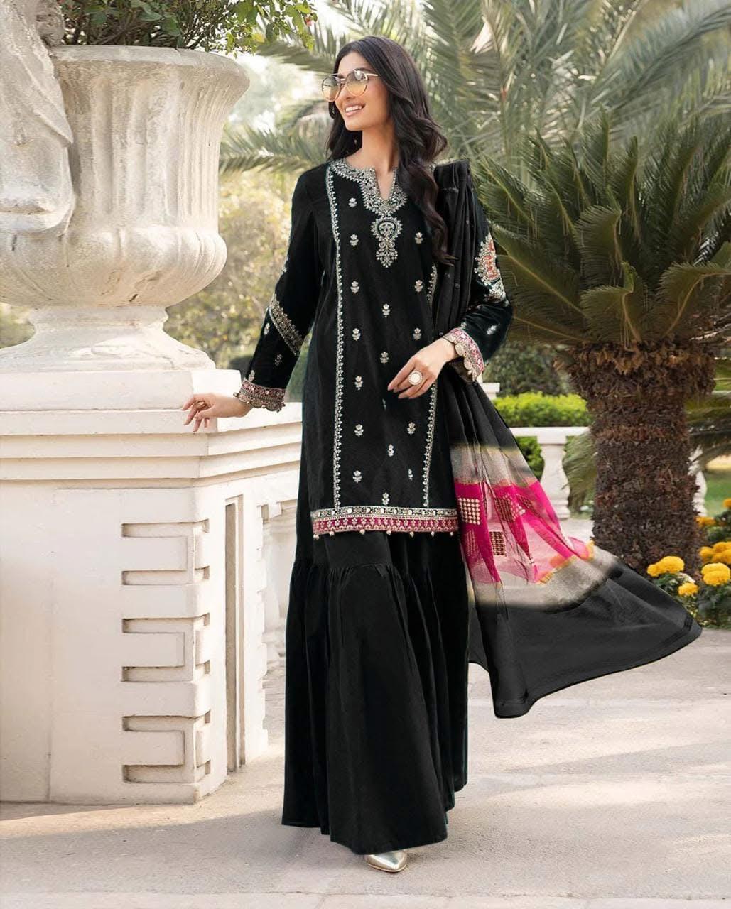 MARIA.B 3pc Embroidered Lawn Suit