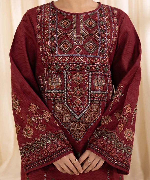KAESERYA Lawn Embroidered 3pc