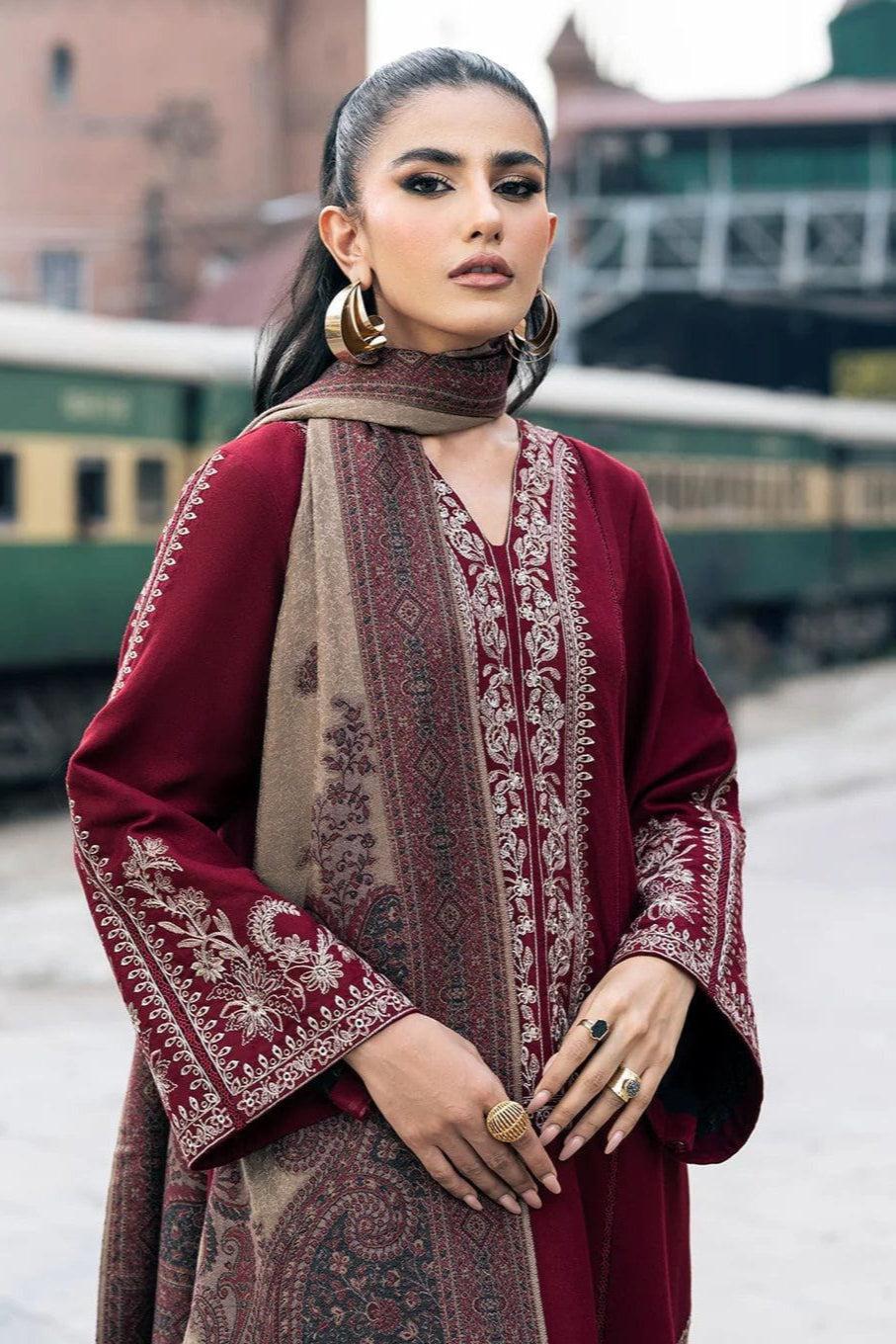 MARIA.B 3pc Embroidered Lawn Suit