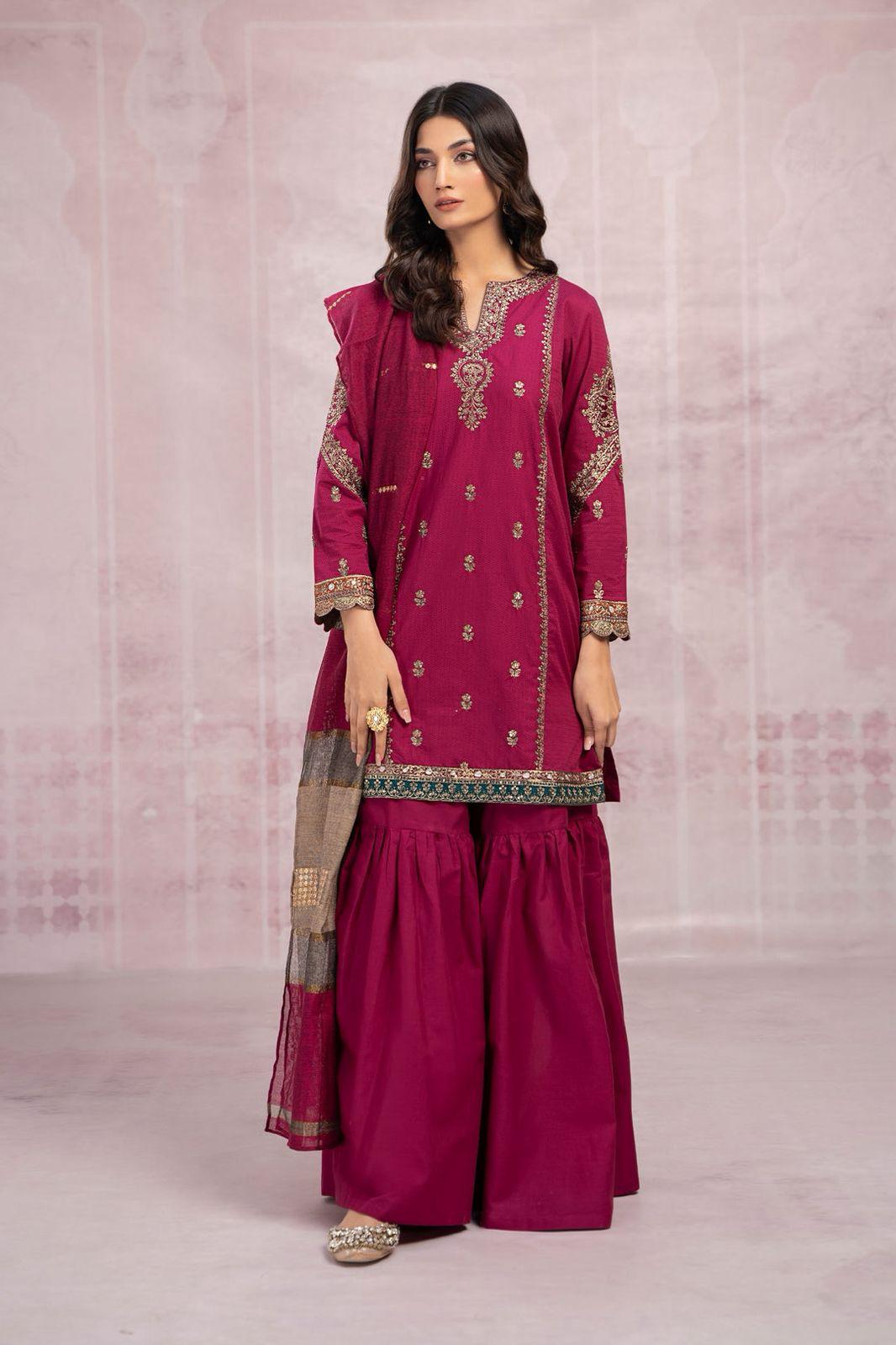 MARIA.B 3pc Embroidered Lawn Suit