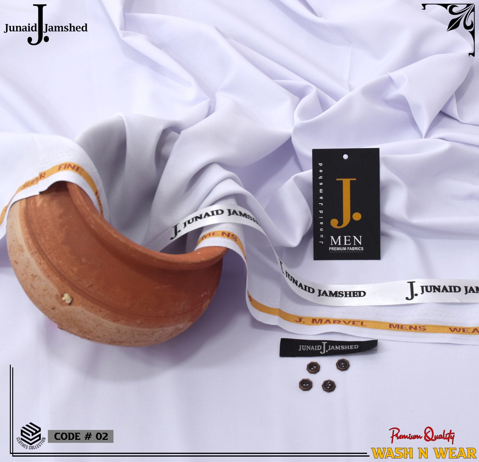 J. Junaid Jamshed Wash n Wear Code 2
