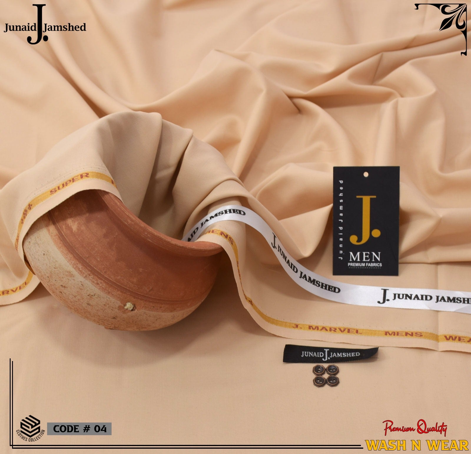 J. Junaid Jamshed Wash n Wear Code 4