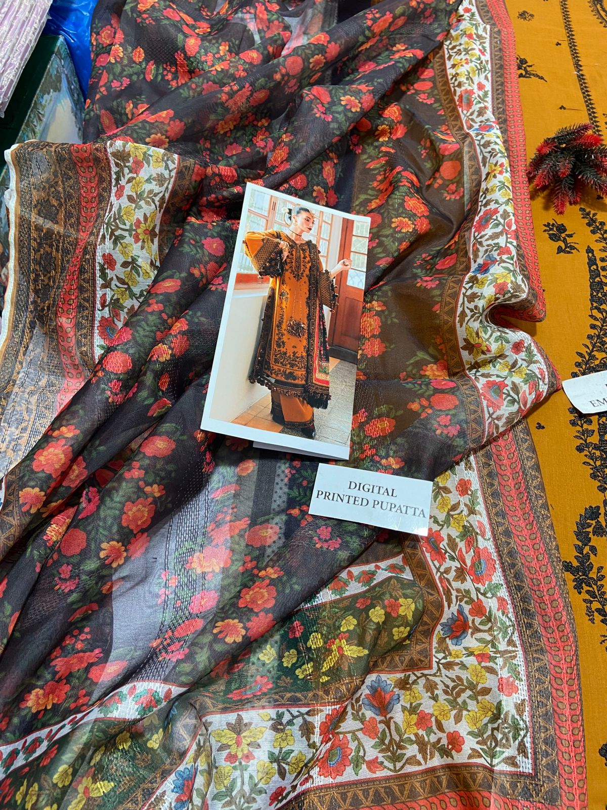 HUSSAIN REHAR 3pc Embroidered Lawn Suit