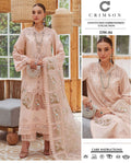 CRISMON 3pc Embroidered Lawn Suit