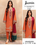JAZMIN 3pc Embroidered Lawn Suit