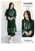 TAWAKKAL 2pc Embroidered Lawn Suit