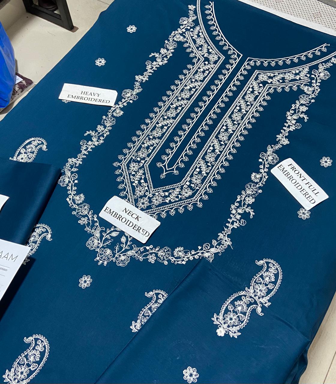 LAAM 2pc Embroidered Lawn Suit