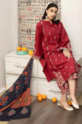 URGE 3pc Embroidered Lawn Suit