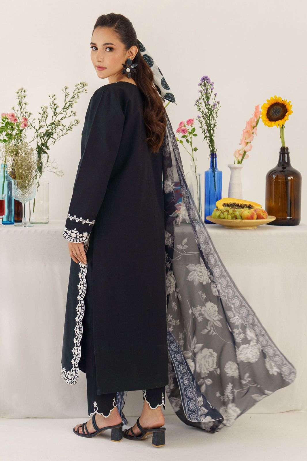CROSS STITCH 3pc Embroidered Lawn Suit