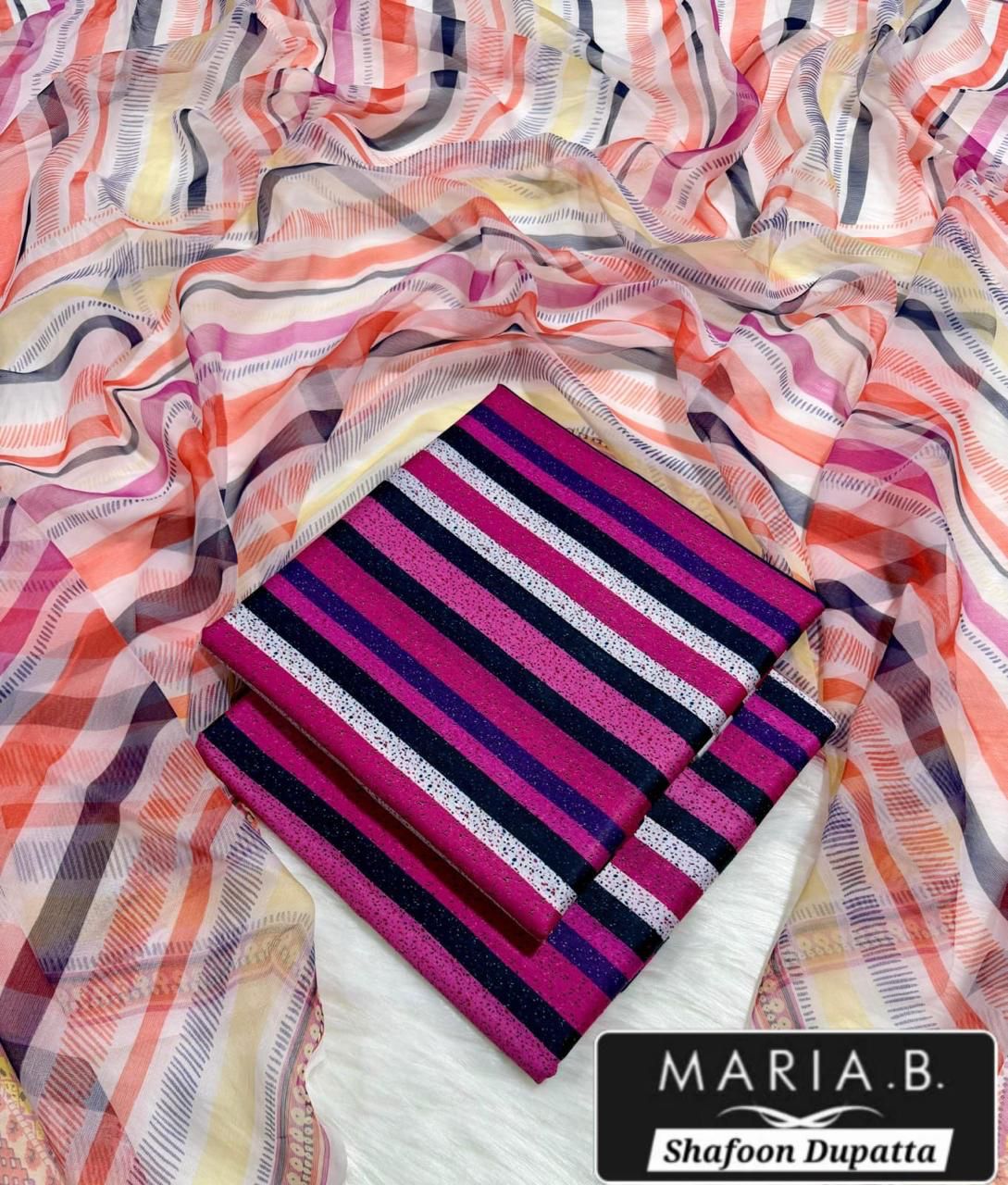 Maria.B Printed Lawn 3pc