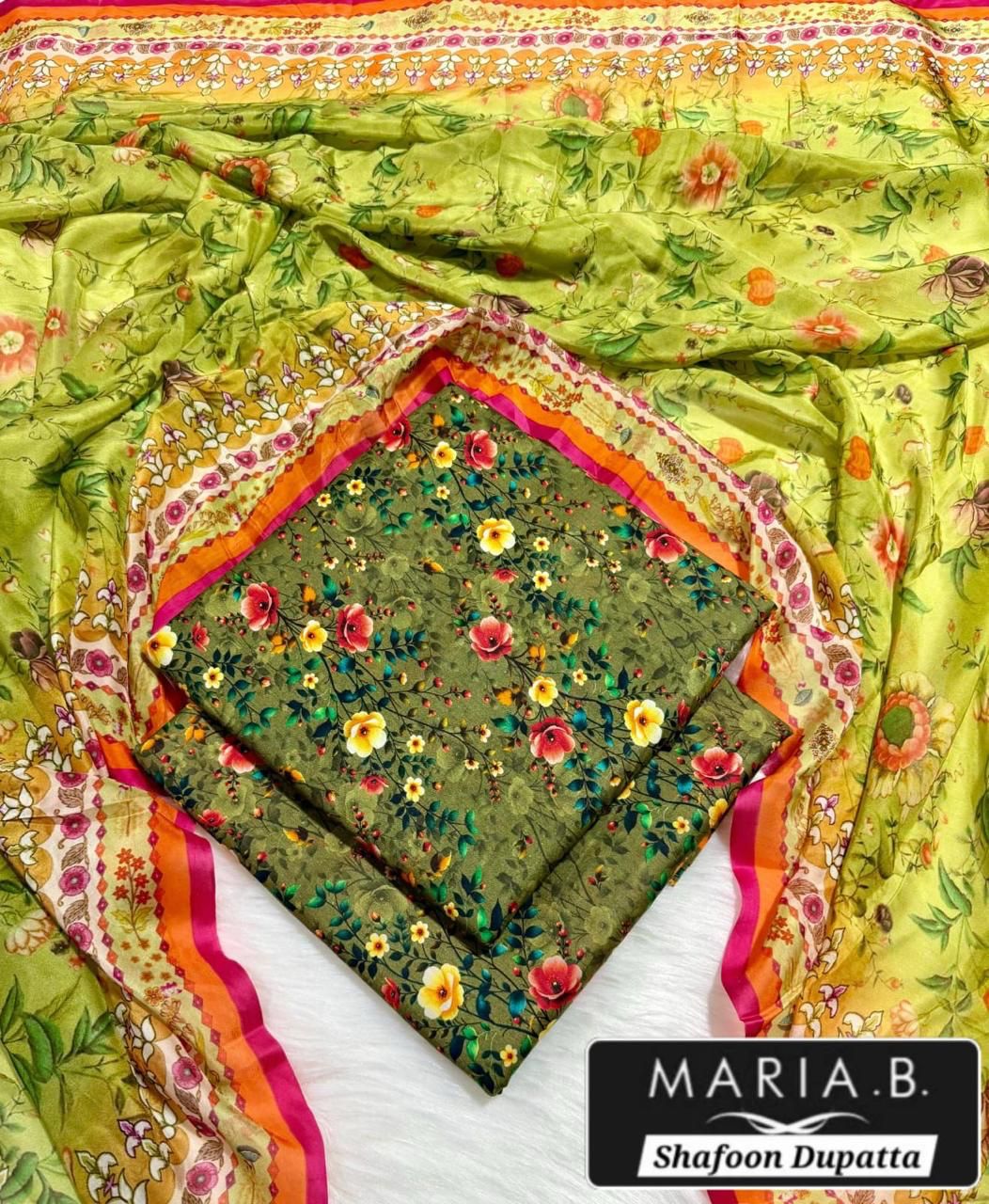 Maria.B Printed Lawn 3pc