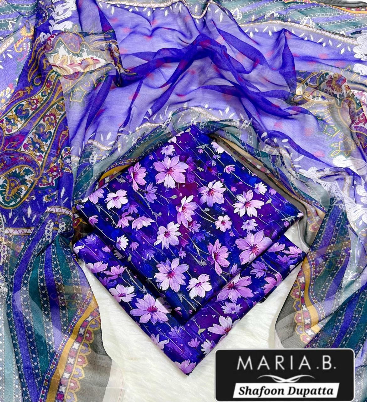 Maria.B Printed Lawn 3pc