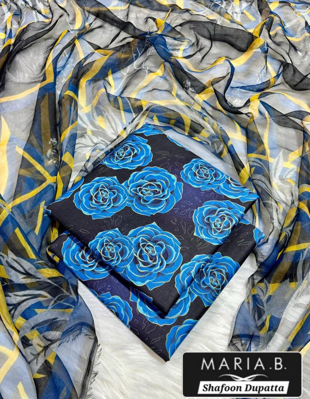 Maria.B Printed Lawn 3pc