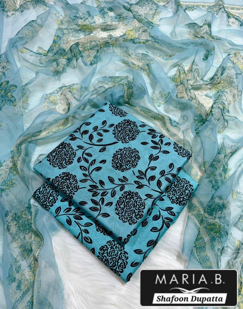 Maria.B Printed Lawn 3pc