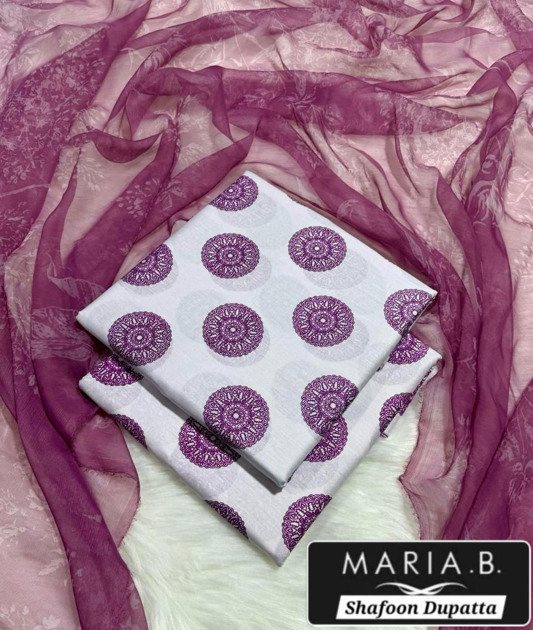 Maria.B Printed Lawn 3pc