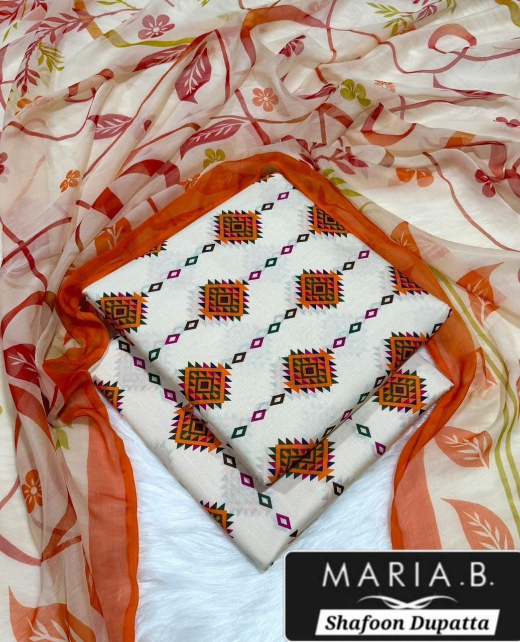 Maria.B Printed Lawn 3pc