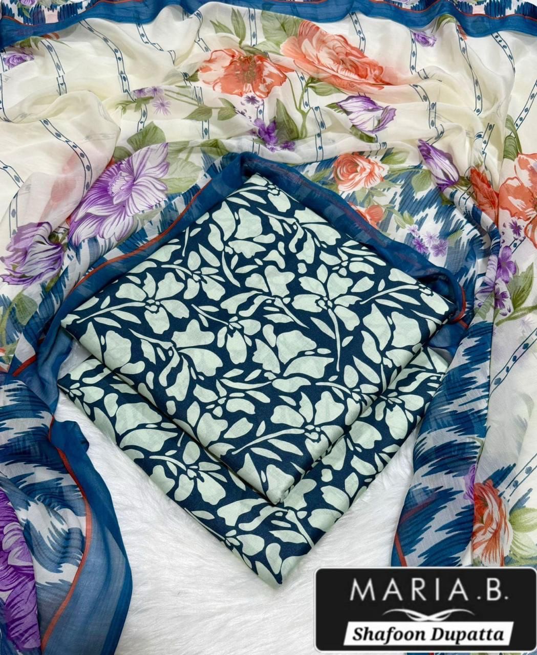 Maria.B Printed Lawn 3pc
