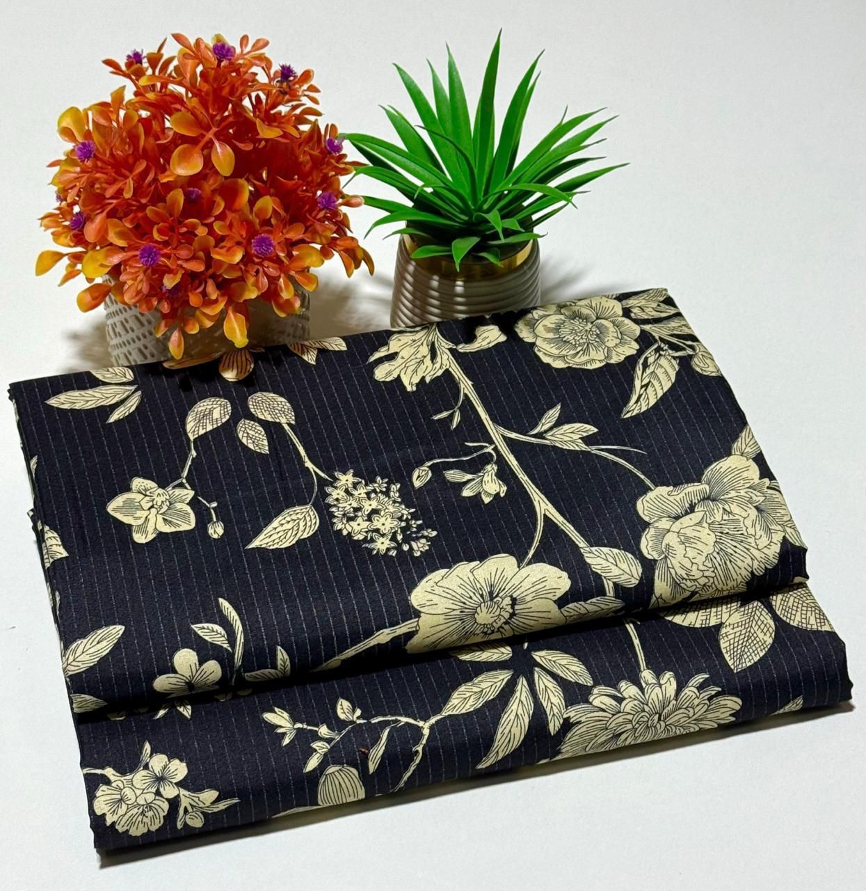 Micro Polo Cotton 2pc Floral Prints