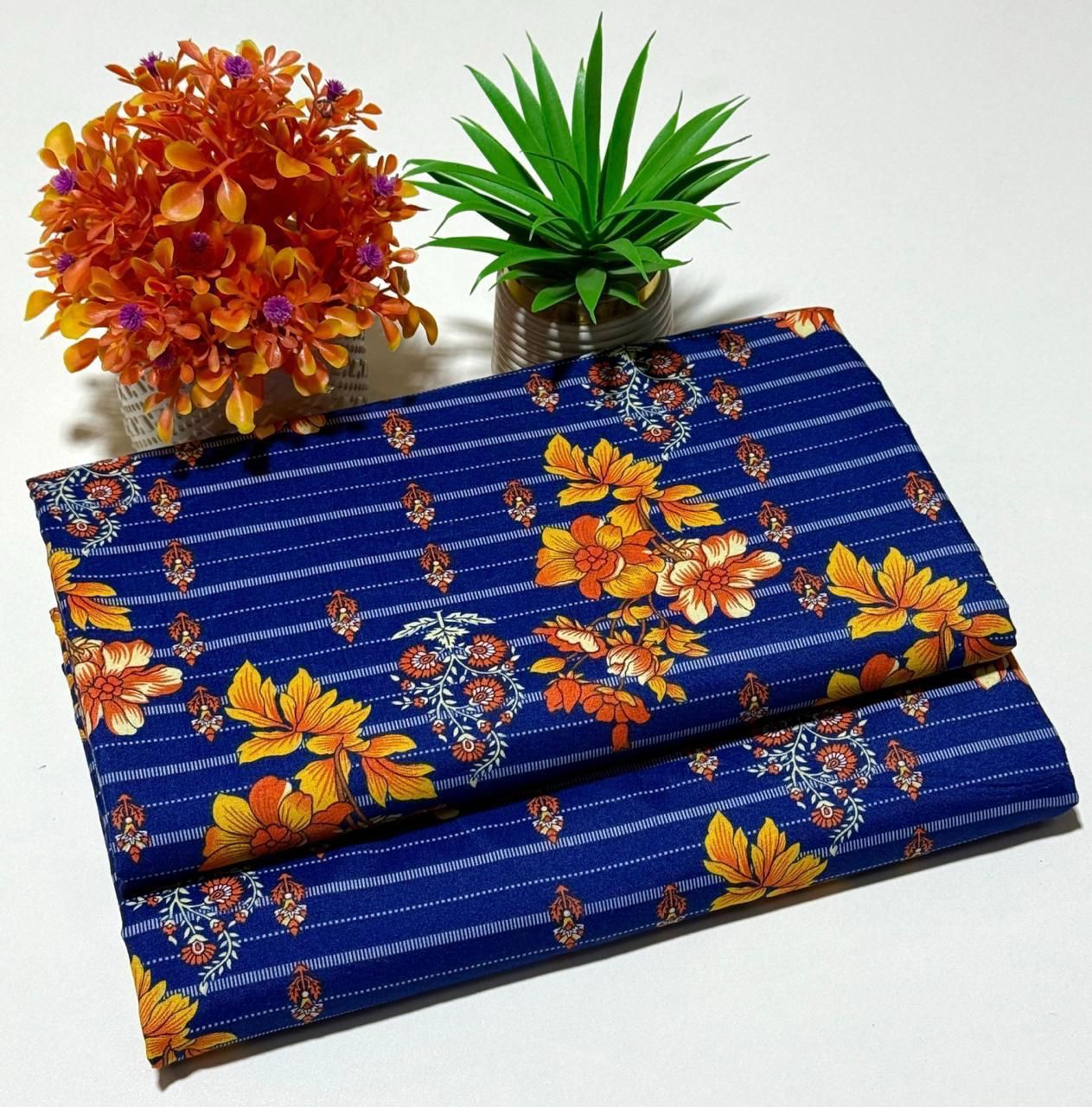 Micro Polo Cotton 2pc Floral Prints