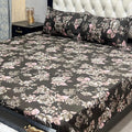 3D-Crystal Cotton 3 PCS Bedsheet