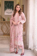 ANEELA'S 3pc Heavy Embroidered Lawn Suit