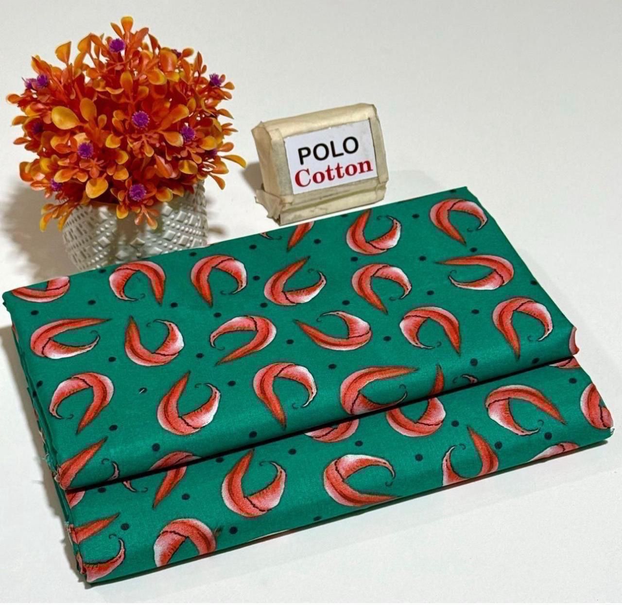 Micro Polo Cotton 2pc Floral Prints