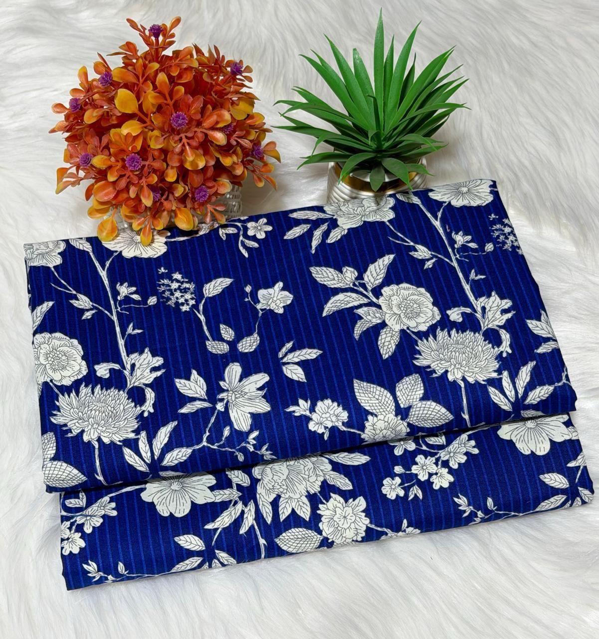 Micro Polo Cotton 2pc Floral Prints