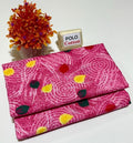 Micro Polo Cotton 2pc Floral Prints