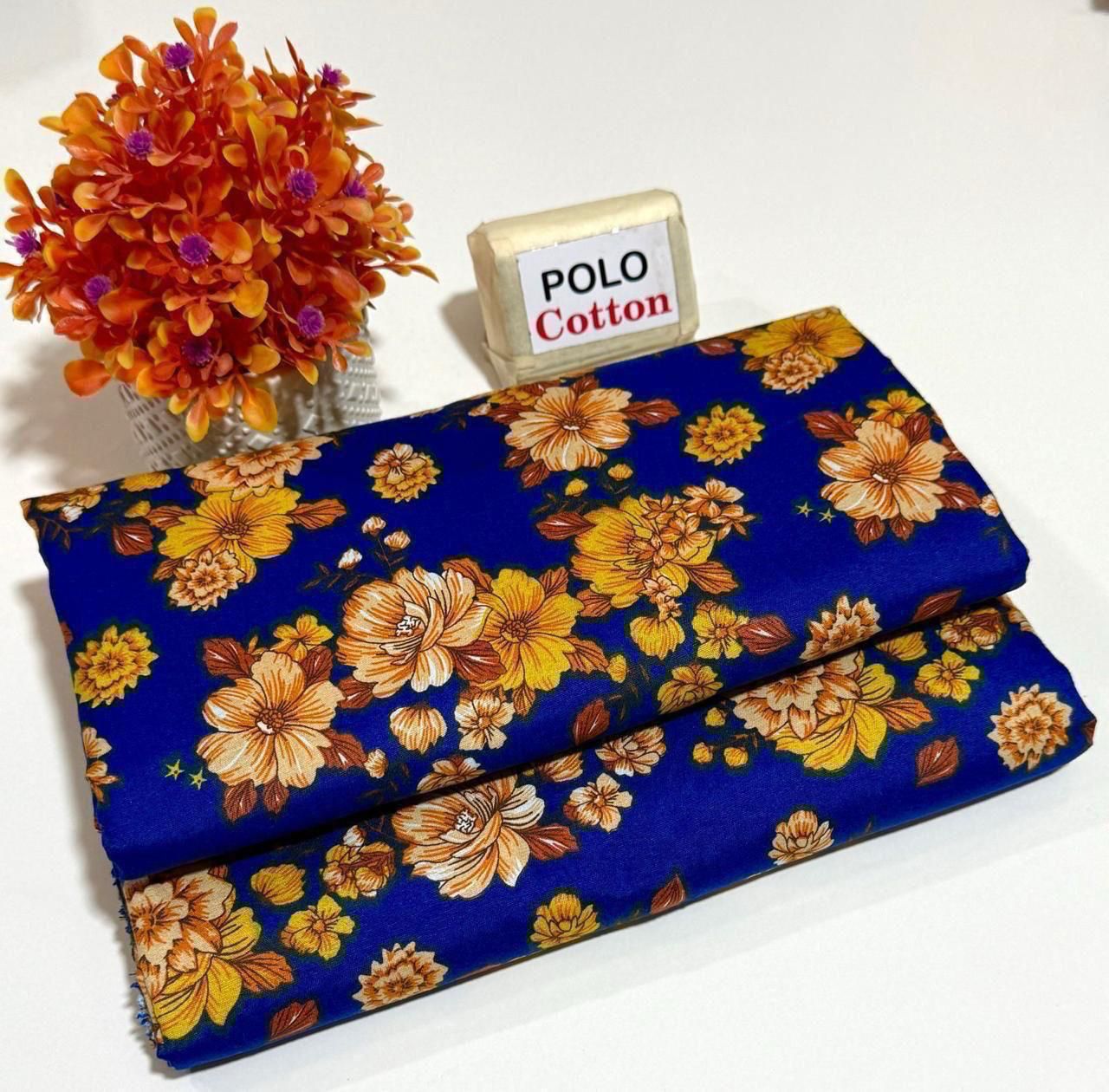 Micro Polo Cotton 2pc Floral Prints
