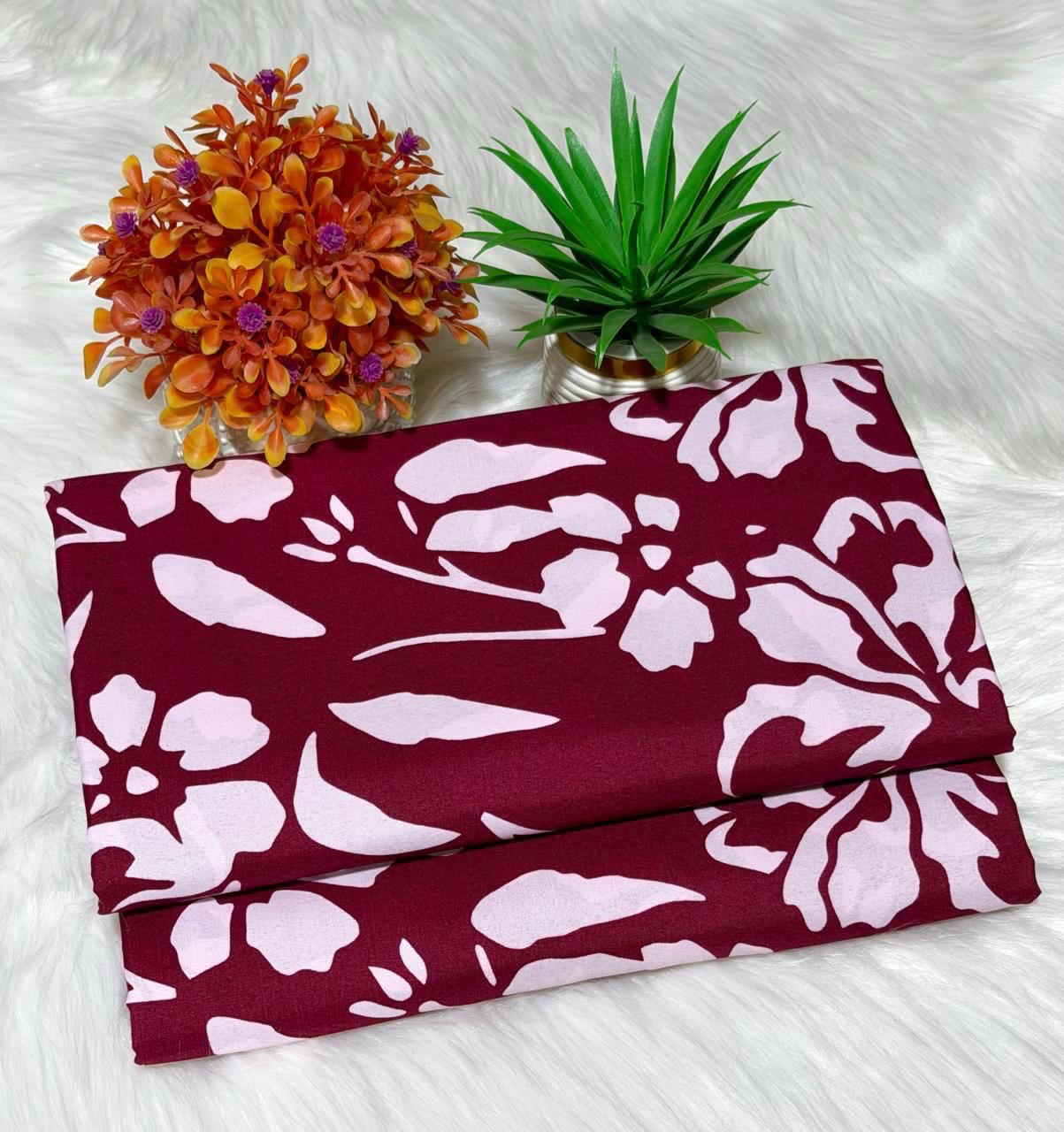 Micro Polo Cotton 2pc Floral Prints