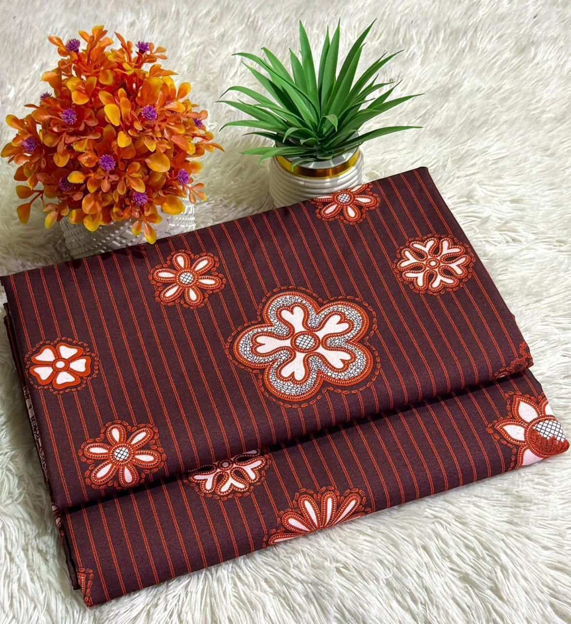 Micro Polo Cotton 2pc Floral Prints