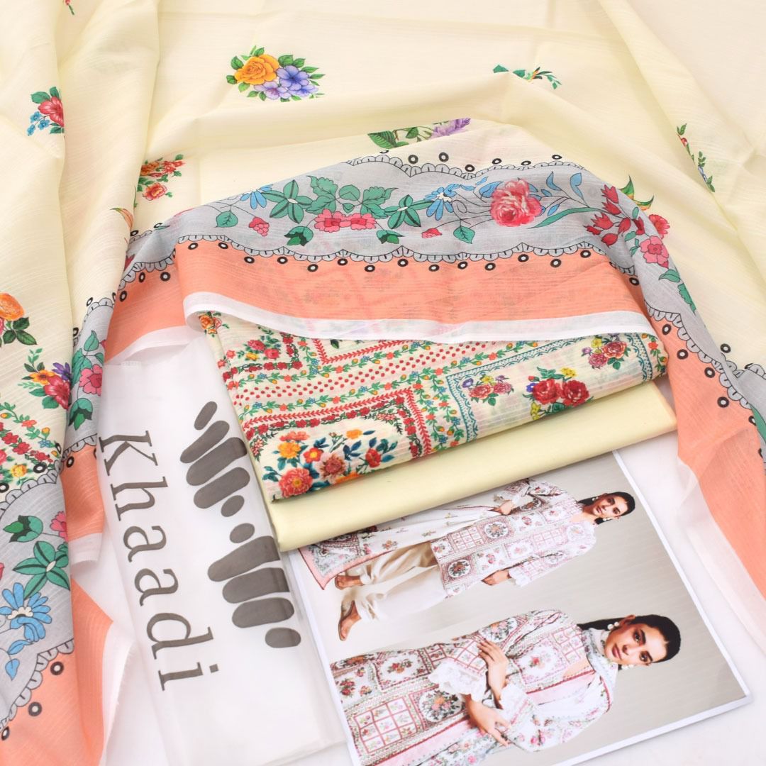 Khaadi Lawn 3pc Collection