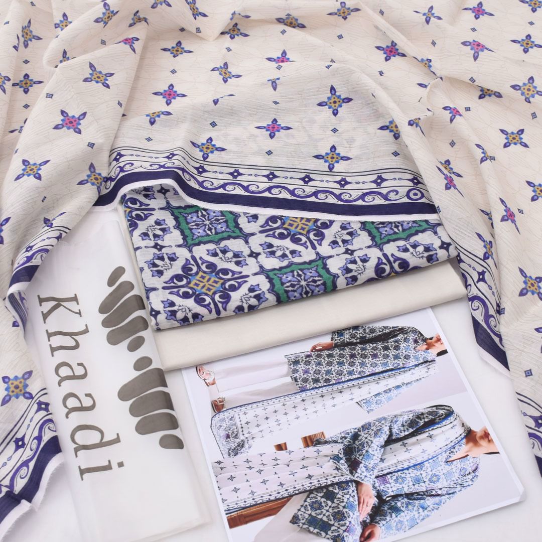 Khaadi Lawn 3pc Collection