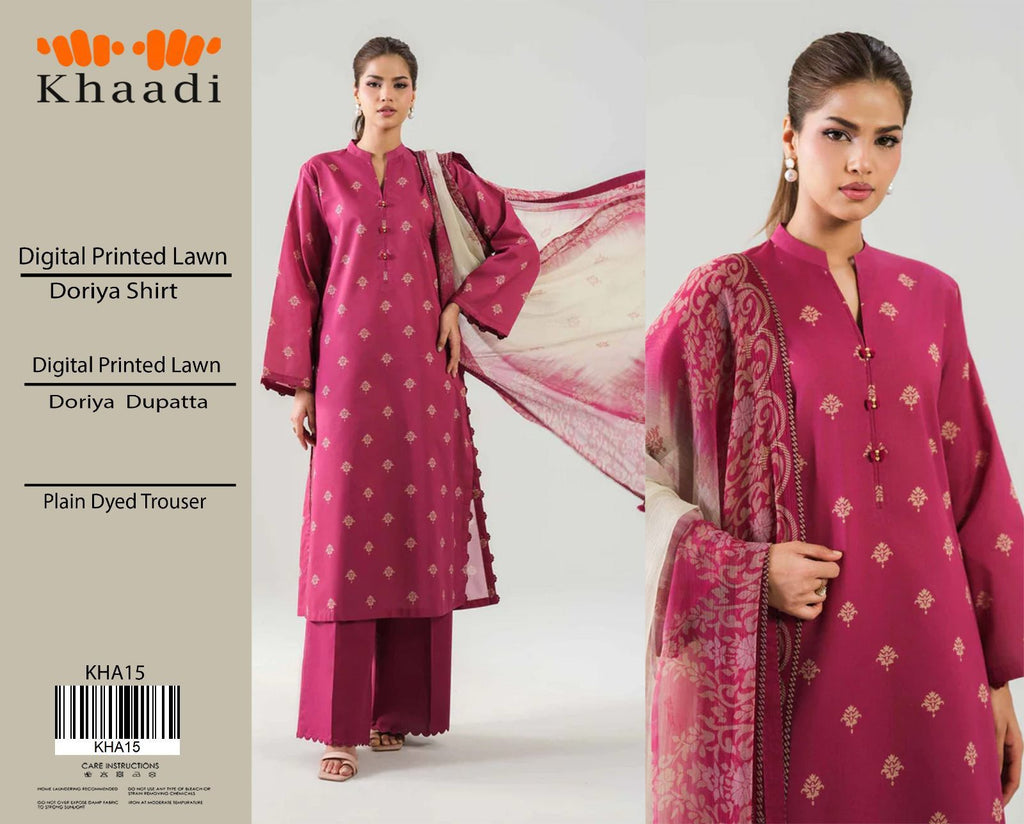 Khaadi Lawn 3pc Collection