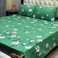 3D-Crystal Cotton 3 PCS Bedsheet