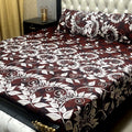 3D-Crystal Cotton 3 PCS Bedsheet
