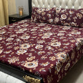 3D-Crystal Cotton 3 PCS Bedsheet