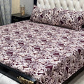 3D-Crystal Cotton 3 PCS Bedsheet