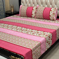 3D-Crystal Cotton 3 PCS Bedsheet