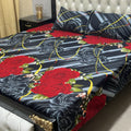 3D-Crystal Cotton 3 PCS Bedsheet (Copy)