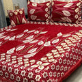 4Pc Velvet Jaquard Bedsheet King Size