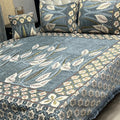 4Pc Velvet Jaquard Bedsheet King Size