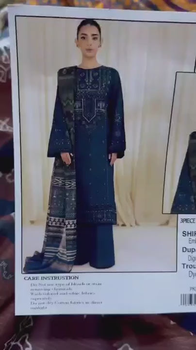KAESERYA Lawn Embroidered 3 pcs